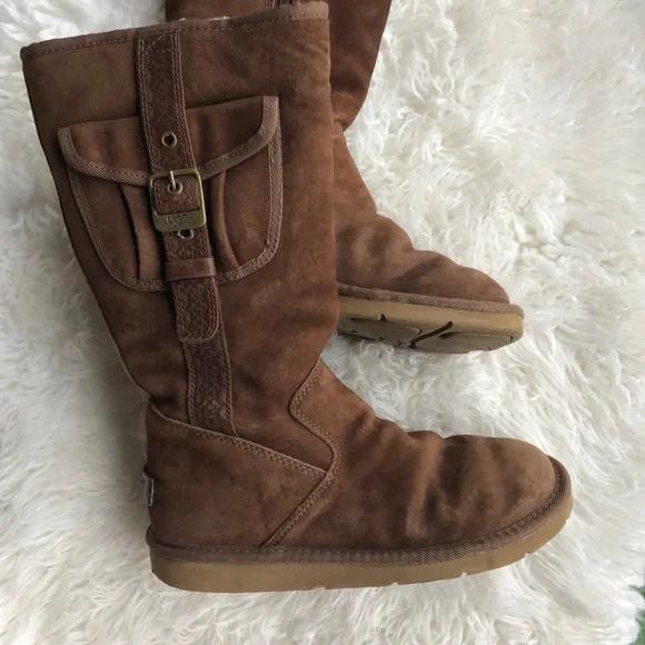 UGG Cargo Pocket Tall Shearling Boots - Picture 2 of 13